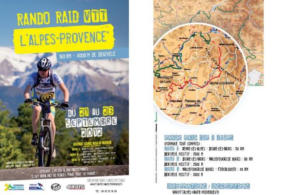 Rando Raid VTT L’Alpes-Provence, du 21 au 23 septembre 2012 